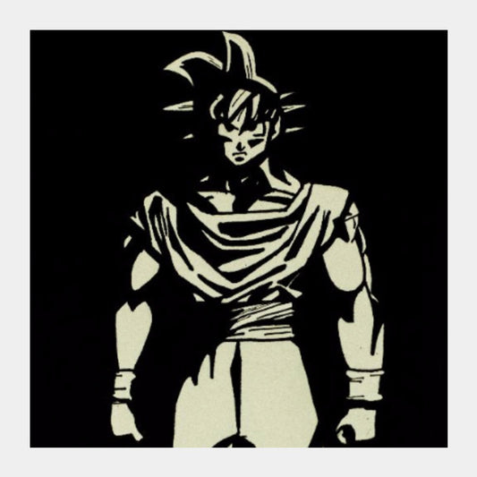 Square Art Prints, Goku DragonBall Z