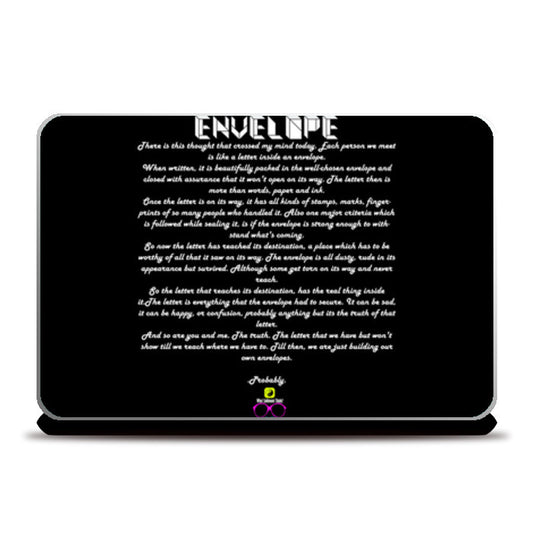 Story of an Envelope Laptop Skins