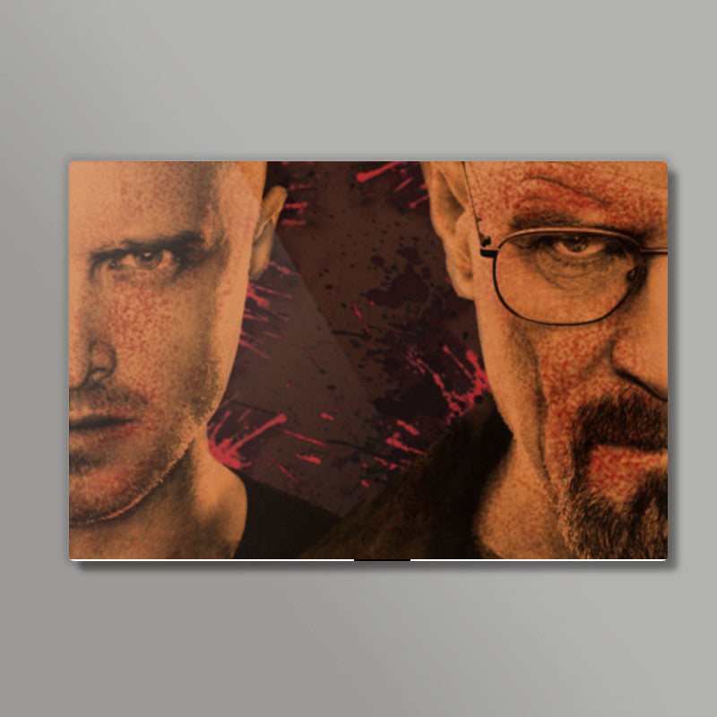 breaking bad photo manipulation Wall Art