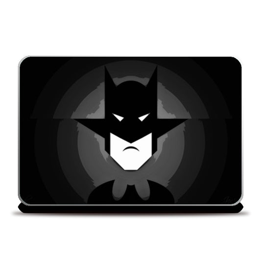 Laptop Skins, Mr. Bat Black Laptop Skins