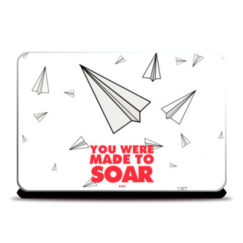 Paper Planes Motivation Quote Laptop Skins