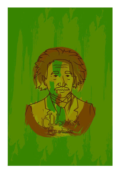 Albert Einstein Art PosterGully Specials