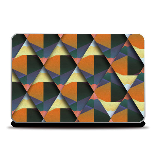 April Grid Colors Laptop Skins