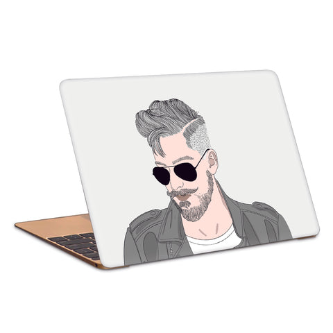 Hot Guy Beard And Sexy Laptop Skin