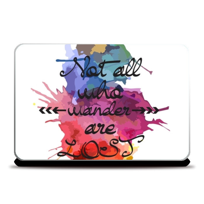 Laptop Skins, Not all who wander Laptop skin Laptop Skins