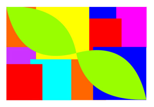 Wall Art, Abstract Square Art Wall Art