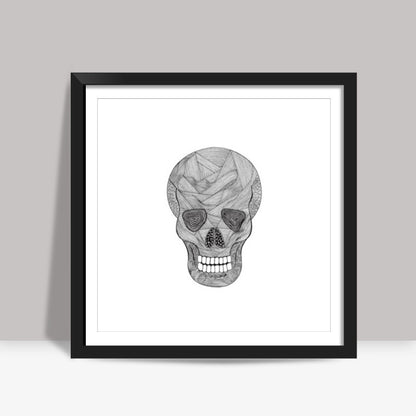 Skull Square Art Prints