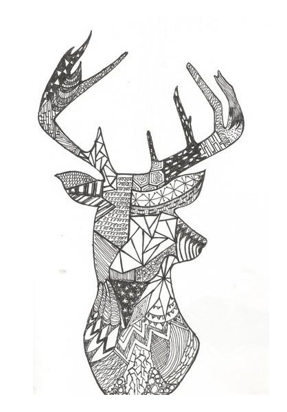 PosterGully Specials, Prongs Doodle Wall Art