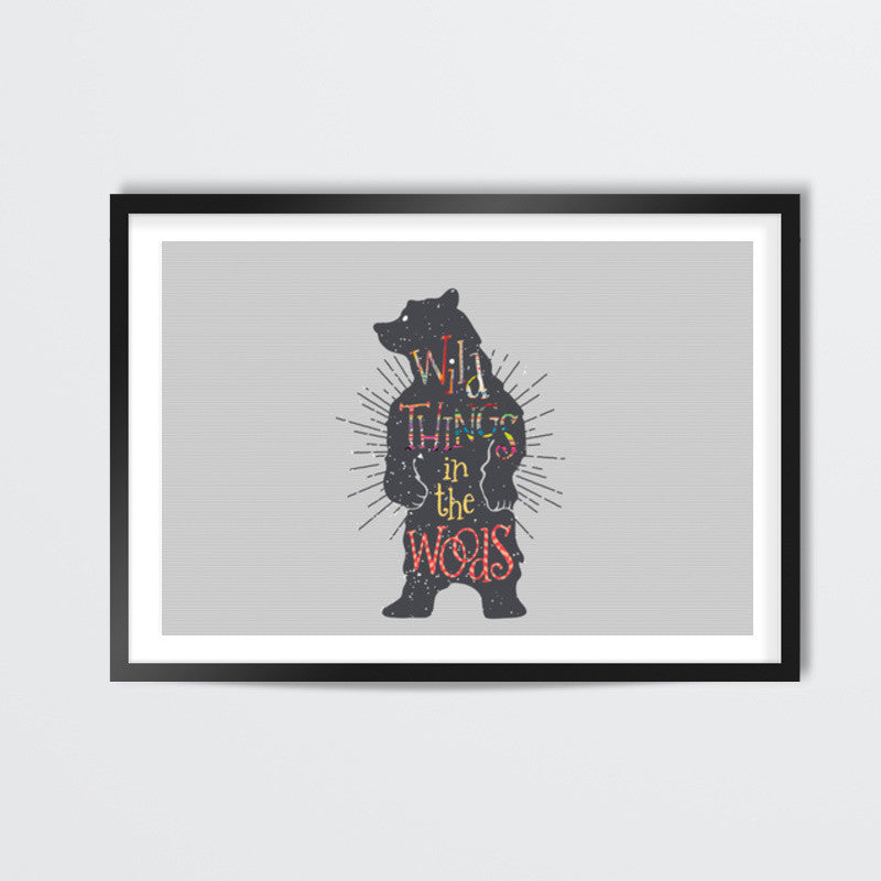 Wild Things in the Woods Wall Art