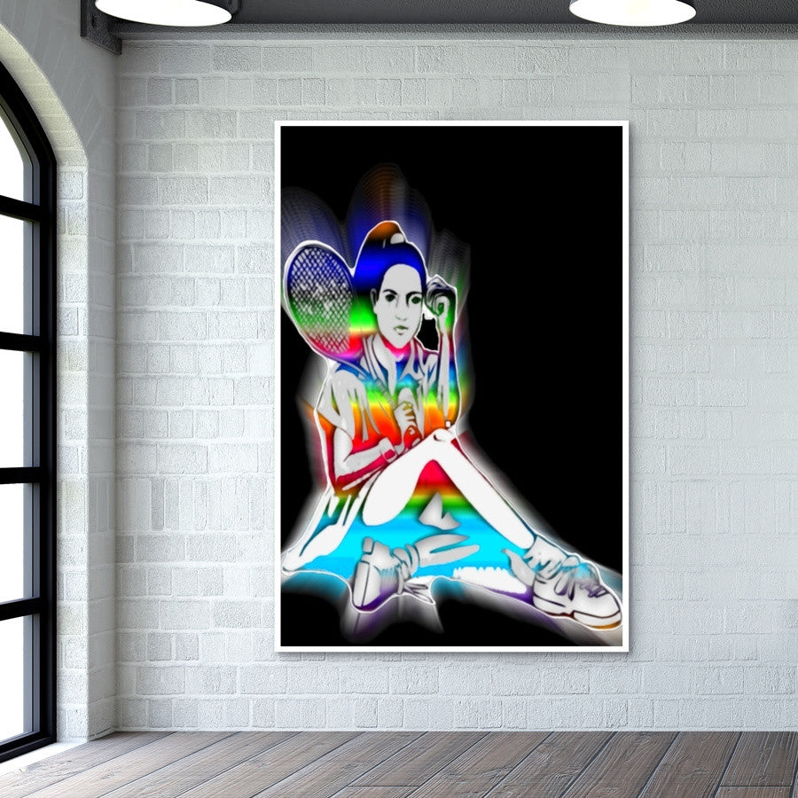 Tennis player Wall Art