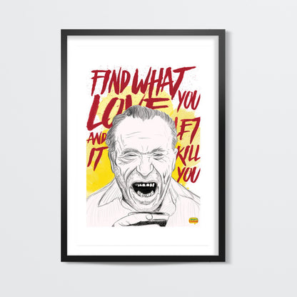 Charles Bukowski Wall Art