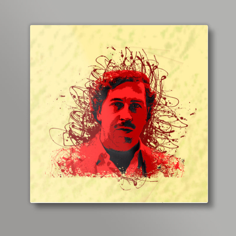 Pablo Escobar Square Art Prints