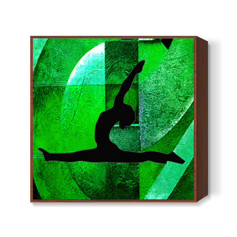 Yoga Everyday Square Art Prints