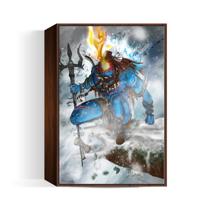 Fierce Shiva Wall Art