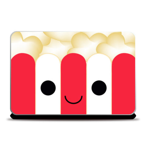 Popcorn Cuteness Laptop Skins