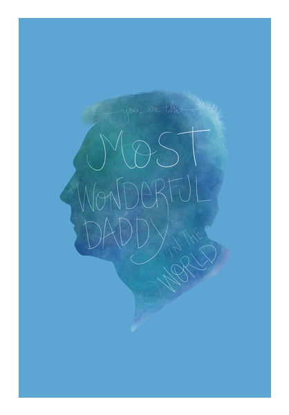 Illustration Fathers Day In Mind | #Fathers Day Special  Wall Art