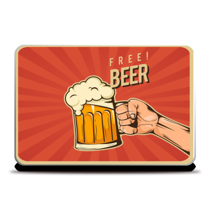 Free Beer  Laptop Skins