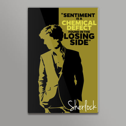 SHERLOCK | Sentiment Quote Wall Art