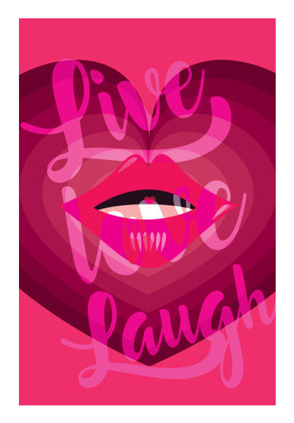 Live. Love. Laugh. Wall Art