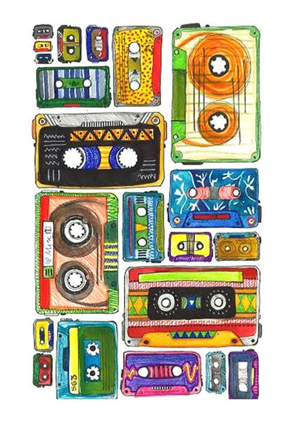 Cassette Wall Art