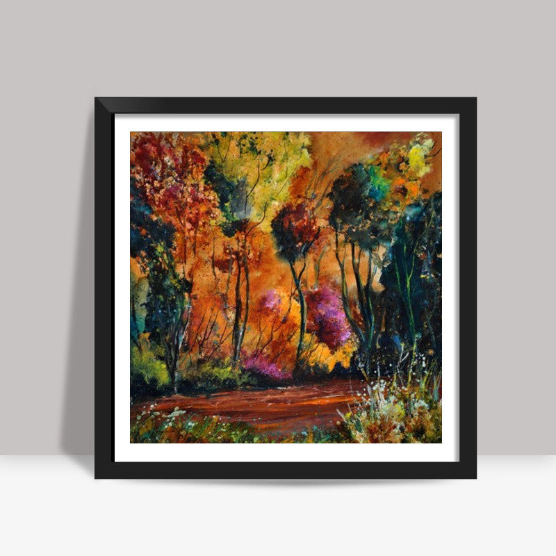 autumn in houroy Square Art Prints