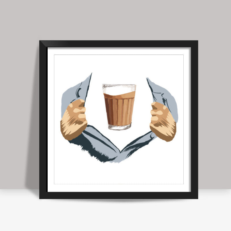 Indian Inside (Republic Day Special) Square Art Prints