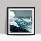 Northeaster by Winslow Homer Square Art Prints