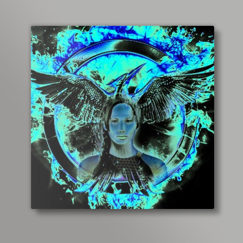 Mocking Jay (Hunger Games) Square Art Prints  Square Art Prints