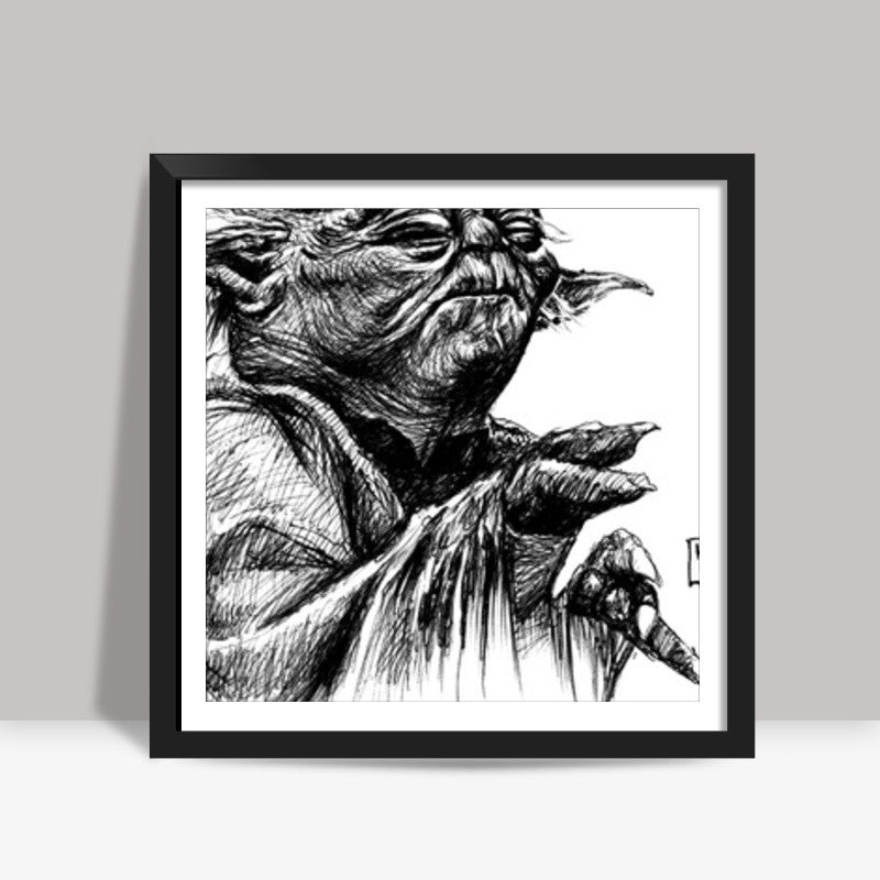 Yoda Square Art Prints