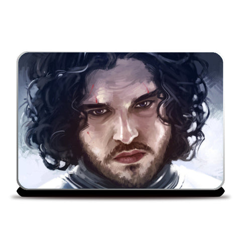 Laptop Skins, Jon Snow - the watcher Laptop Skin