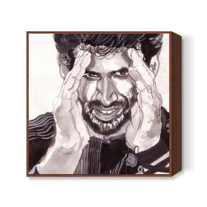 Bollywood star Aditya Roy Kapur lets love lead the way Square Art Prints