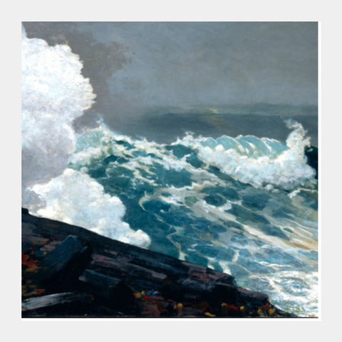 Northeaster By Winslow Homer Square Art Prints PosterGully Specials