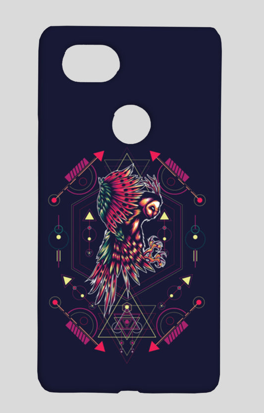 Owl Artwork Google Pixel 2 XL Cases