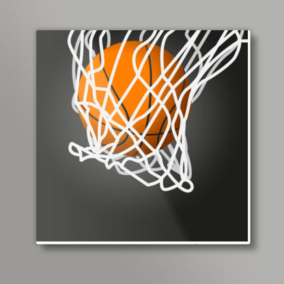 Basketball Square Art Prints