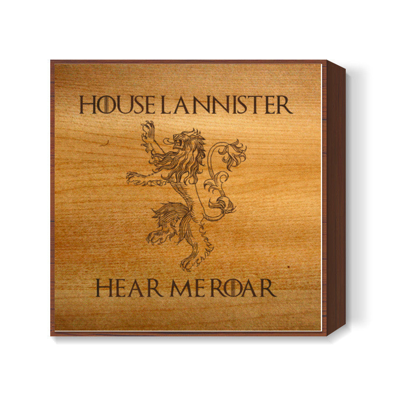 Game of Thrones | House Lannister Square Art Prints