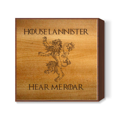 Game of Thrones | House Lannister Square Art Prints