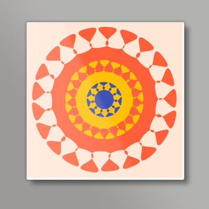Mandala Square Art Prints