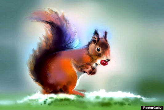 Wall Art, Squirrel Artwork