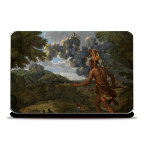 Blind Orion Searching for the Rising Sun by Nicolas Poussin Laptop Skins