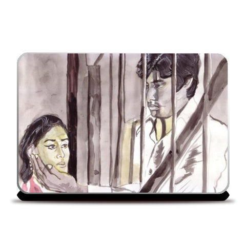 Bollywood superstars Amitabh Bachchan and Jaya Bachchan say- Together in crisis, we will weather the crisis Laptop Skins