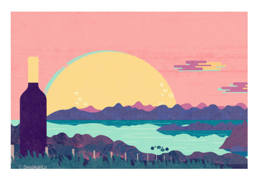 Wine Country Art PosterGully Specials