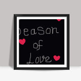 season of love Square Art Prints