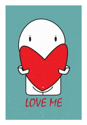 PosterGully Specials, Love Me Wall Art
