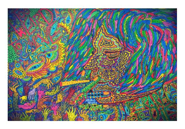 PosterGully Specials, Marijuana Wall Art | Spiritual Psycho | PosterGully Specials, - PosterGully
