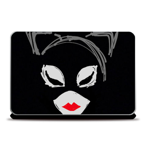 Catwoman Batman Minimal Sketch Doodle Artwork (Comicbook/Superhero/Movies) Laptop Skins