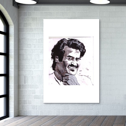 Mind It, says Superstar Rajanikant Wall Art