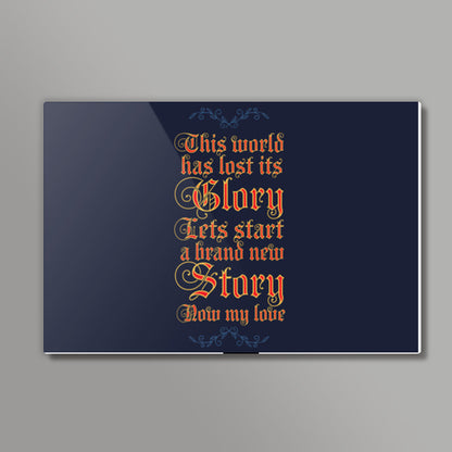 A new story Wall Art