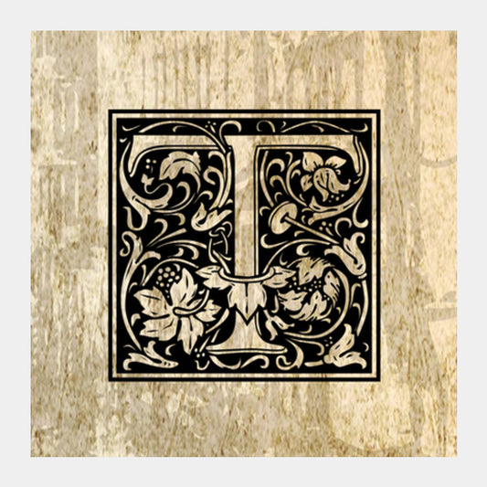 Ornate T Square Art Prints