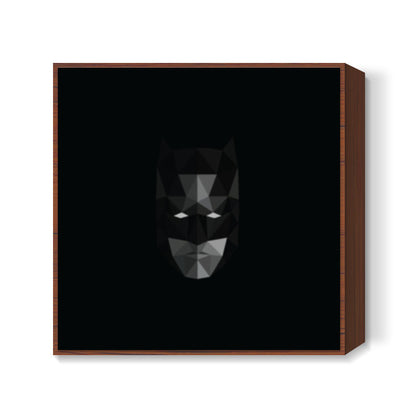 Batman low poly Square Art Prints