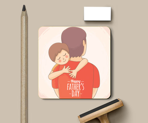 Father Holding Son Fathers Day | #Fathers Day Special  Coasters